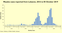 Épidémie de rougeole au Liban (OMS)