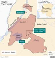 Épidémie d'Ebola en RDC : 44 cas au 17 mai 2018 (OMS)